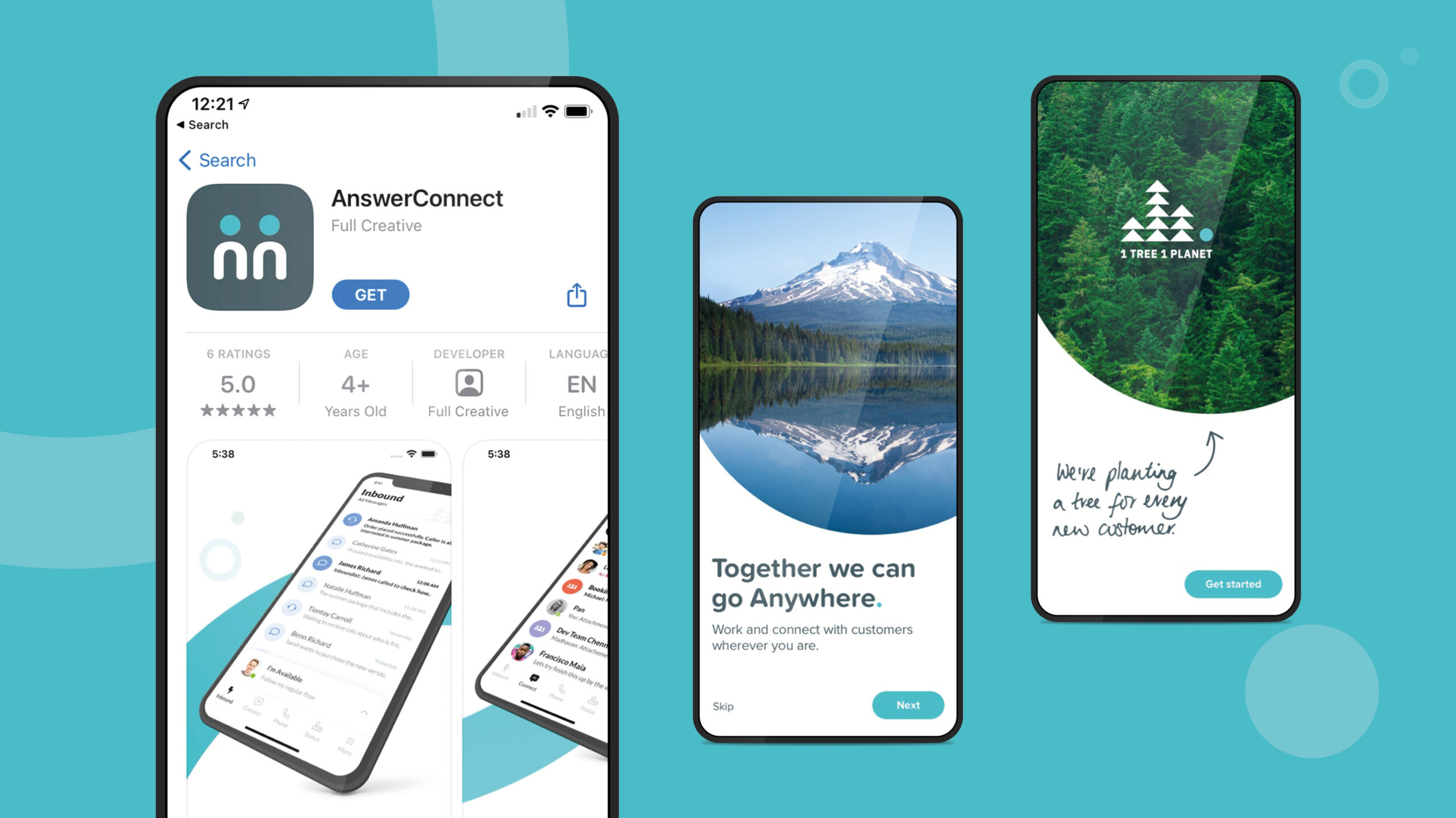 AnswerConnect App Store Graphics