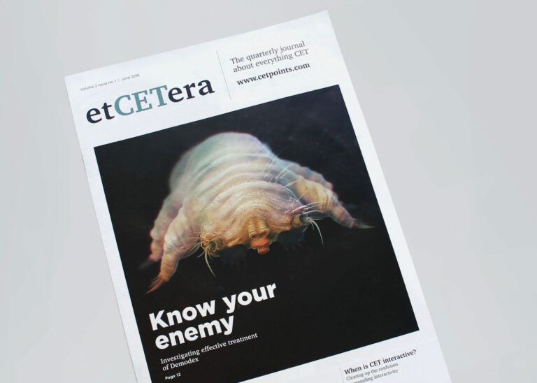 A magazine cover with a caption "Know your enemy" on top of an image of a creature.