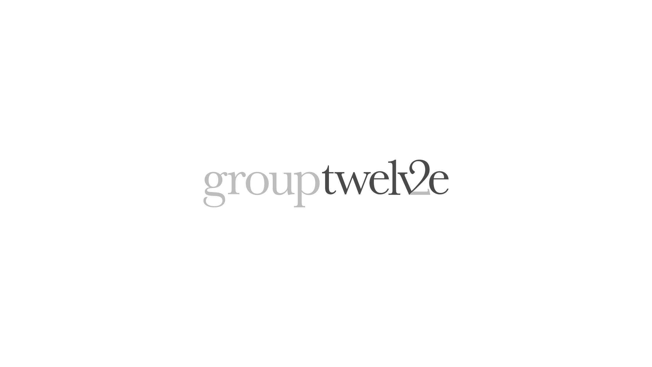 Grouptwelve logo design