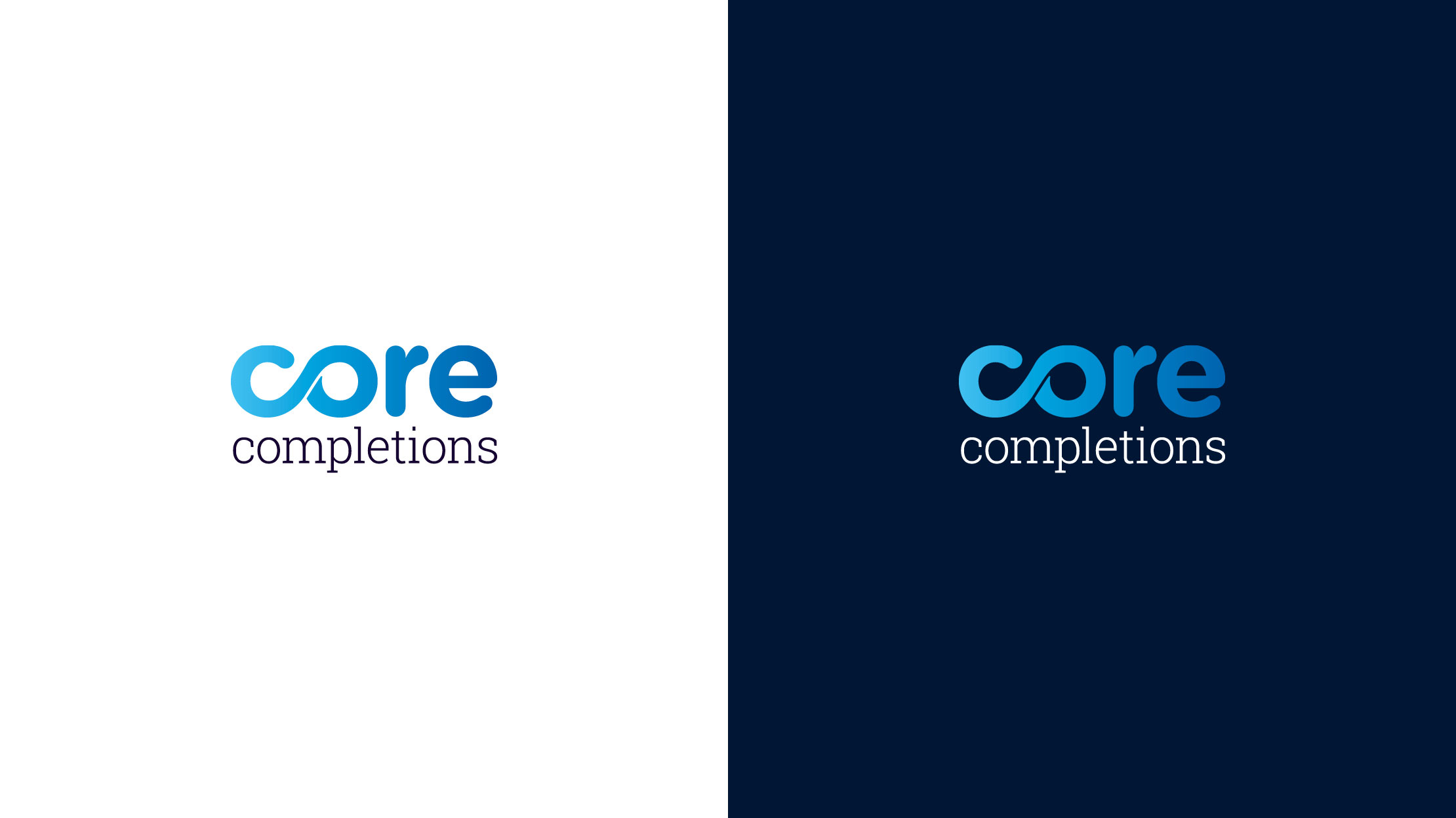 Core Completions logo design