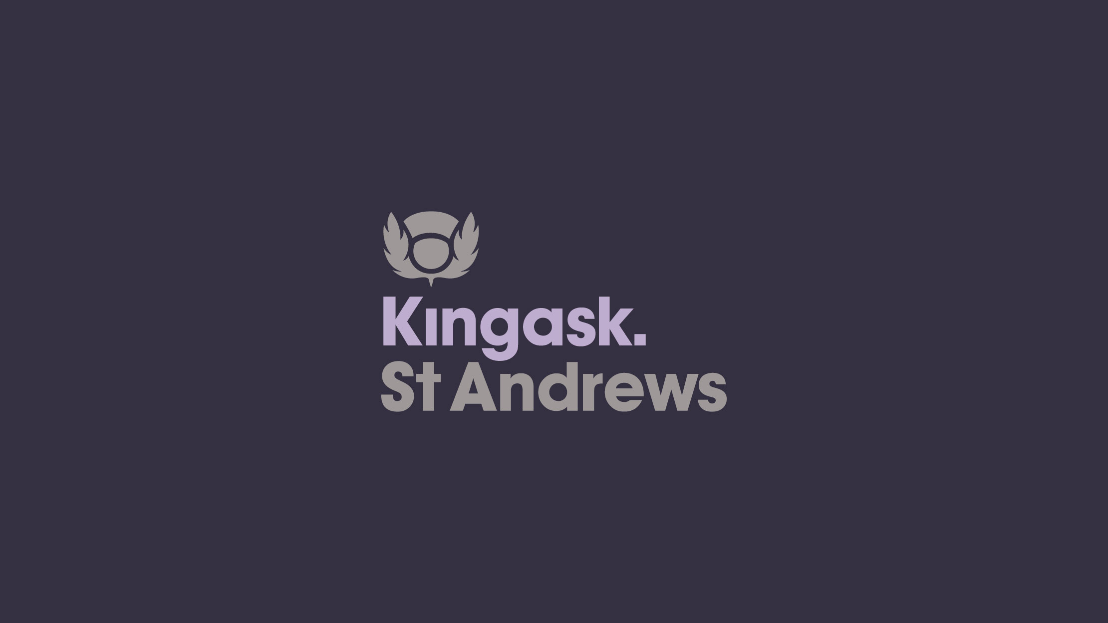 Kingask St Andrews logo design