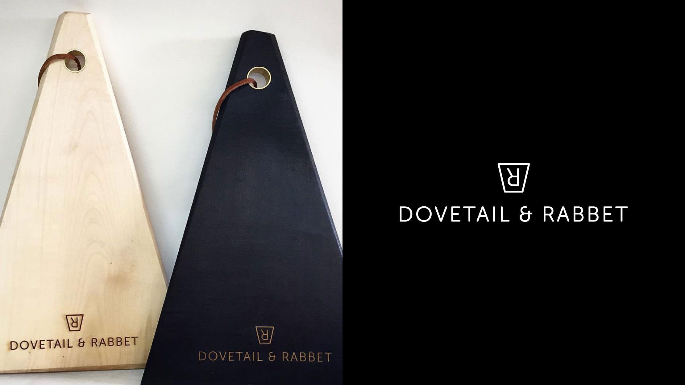 Dovetail & Rabbet logo design