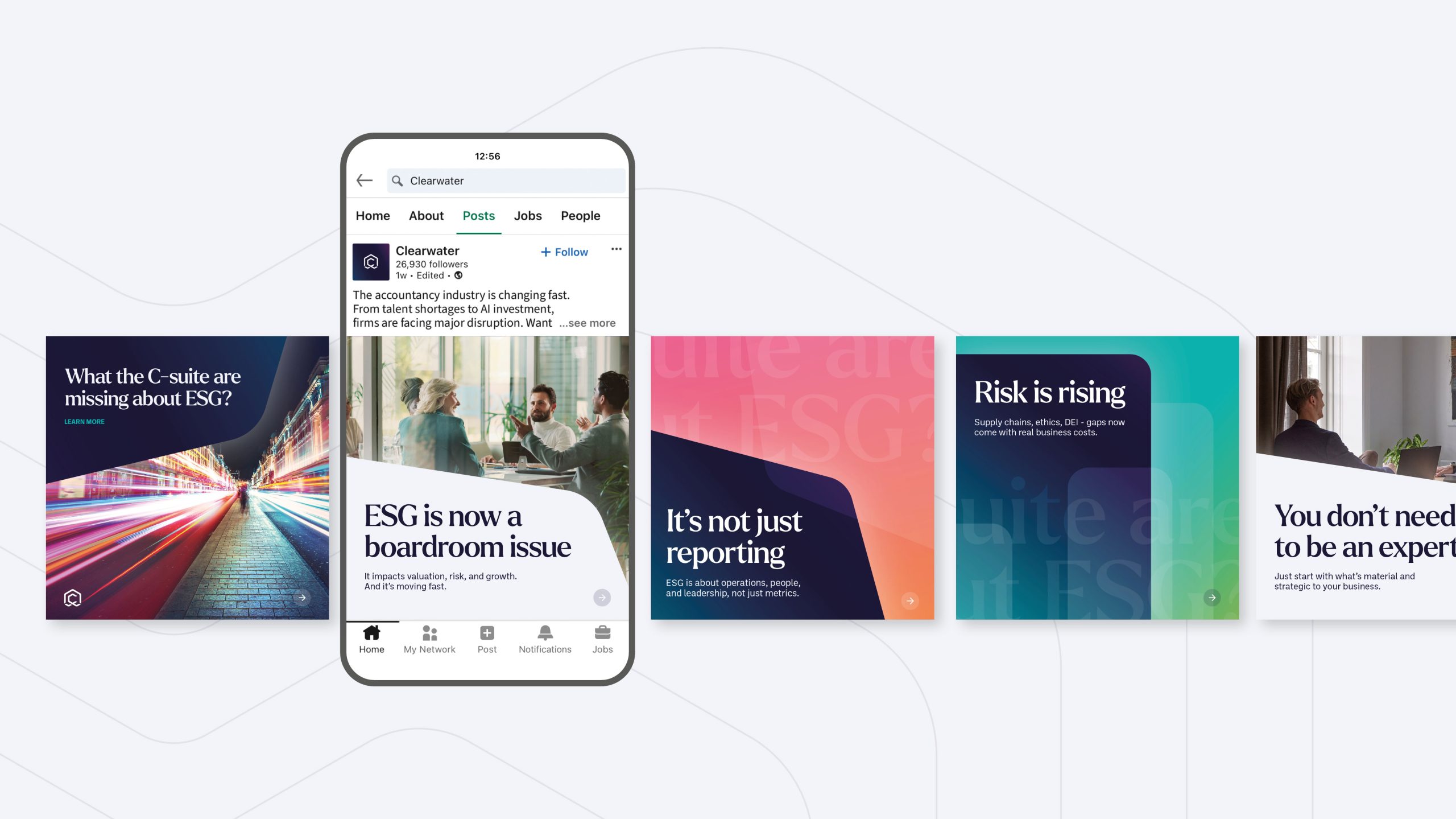 ESG LinkedIn carousel