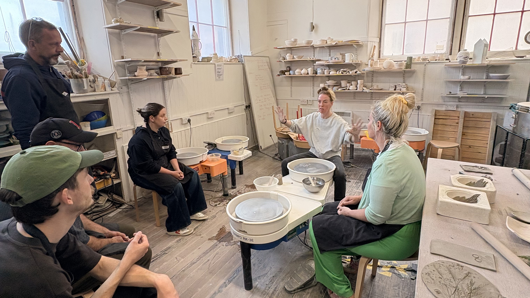 From one studio to another: A hands-on morning at Edinburgh Design School